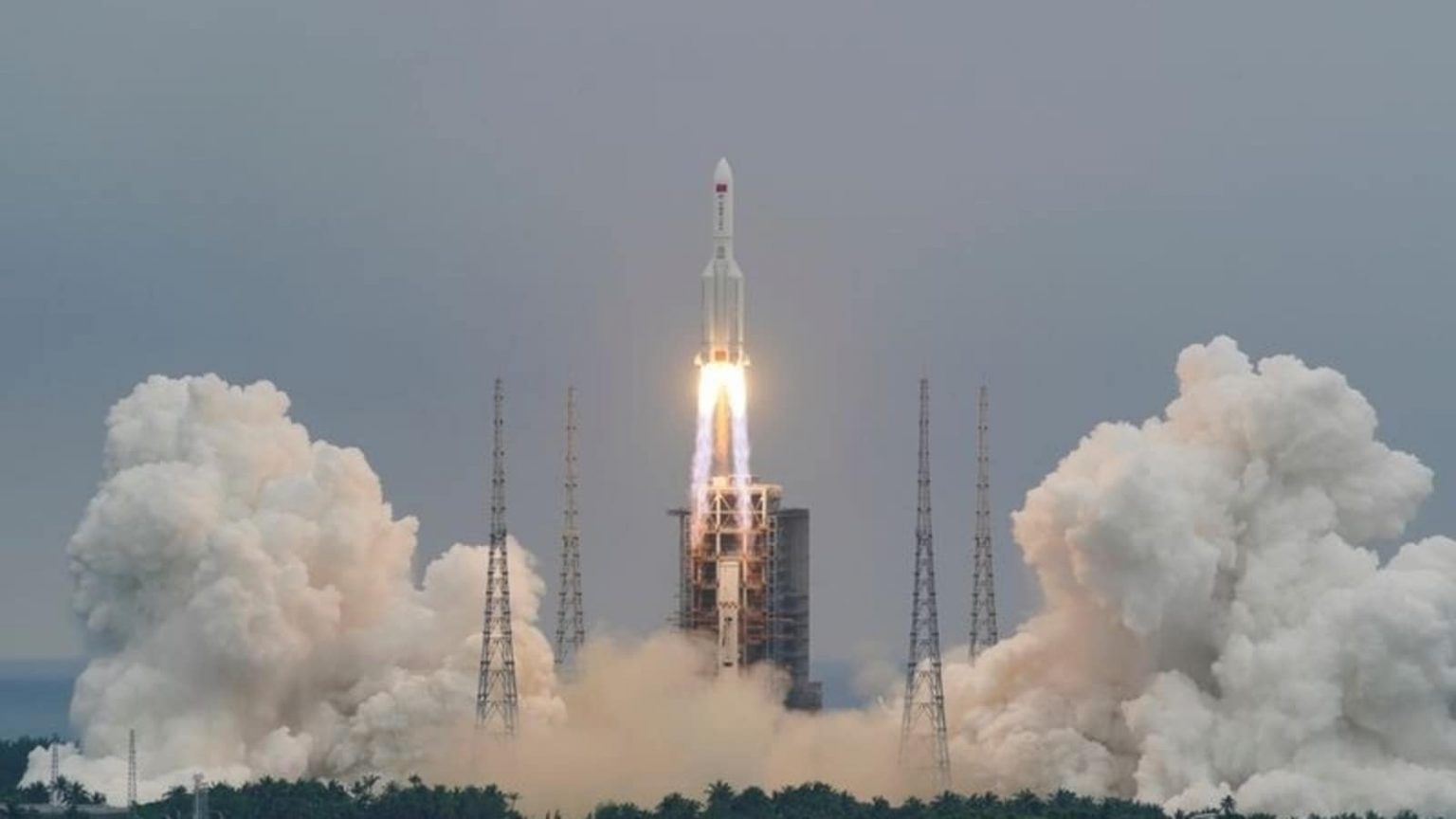 Chinese Rocket Segment Re-Enters Earth - Equitypandit