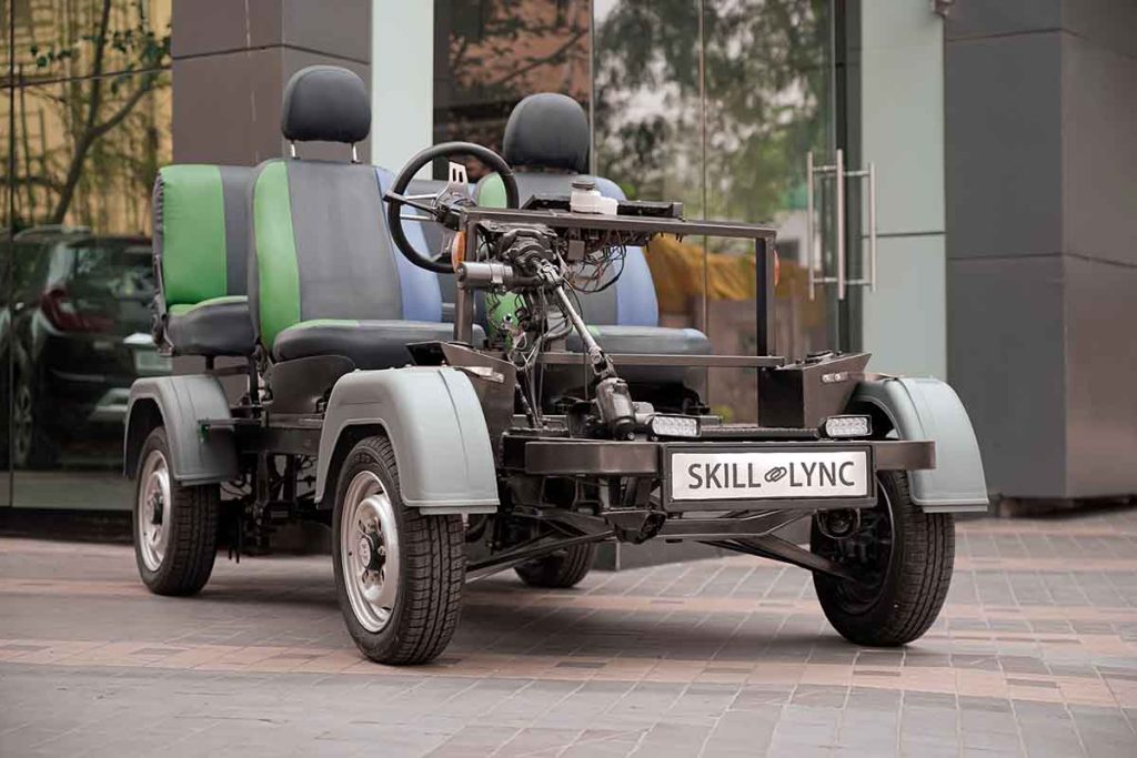 SkillLync Builds Electric Vehicle For Students to Gain EVProduction